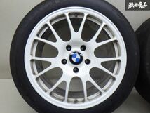 ●NEEZ ニーズ EURO CROSS ユーロクロス 塗装品 17インチ 8J +22位 PCD120 5H タイヤ付 225/45R17 4本 BMW E30 3シリーズ にて使用 棚T-5_画像2