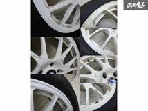 ●NEEZ ニーズ EURO CROSS ユーロクロス 塗装品 17インチ 8J +22位 PCD120 5H タイヤ付 225/45R17 4本 BMW E30 3シリーズ にて使用 棚T-5_画像7