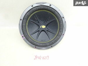 【動作OK! 保証付】KICKER キッカー 10インチ 4ohms サブウーファー サブウーハー 05C104 直径 約27cm 高さ 約14cm オーディオ 即納 棚29-2