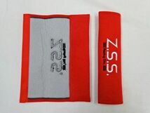 ☆Z.S.S. Racing Div. シートベルトパッド ショルダーパッド クッション レッド 赤 左右 汎用 Seatbelt Pad 新品! 在庫有り! 即納! ZSS_画像4