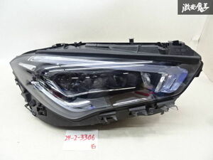 メルセデスベンツ 純正 C118 CLAクラス LED ヘッドライト ヘッドランプ ユニット 右 右側 ハンドル位置不明 A 118 906 92 00 訳有品 棚11-2