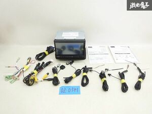 【保証付】 Panasonic パナソニック メモリーナビ CN-RS01D 地図データ2017年 CD DVD 再生OK Bluetooth USB 接続OK ナビ カーナビ 棚A-3-1