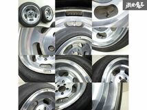 ●【深リム】 ENKEI ディッシュホイール 15インチ 8J 10J ±0 PCD112 5H タイヤ付 205/50R15 225/50R15 ベンツ W124 W126 等 棚M-5_画像6