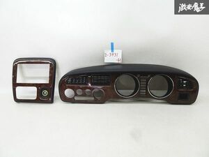 ダイハツ 純正 L700S-GPCF L700S ミラジーノ 2002/9 オーディオ ナビ メーター パネル 木目調 55404-97226 55412-97223 訳有品 即納 棚Y-6