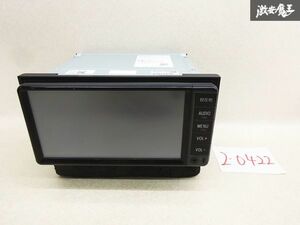 売り切り トヨタ 純正 メモリーナビ NSCD-W66 08605-00A60 セキュリティロック 通電のみOK 地図データ不明 ナビ カーナビ 訳有品 棚A-1-1