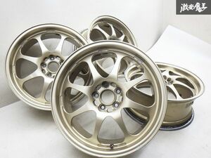 ●東京vehicle輪 FXR FORGED 鍛造 17 Inch 7.5J +48 PCD100 5H Wheels 4本 Subaru GDA Impreza で使用 Legacy BRZ 86 要補修 棚R-3