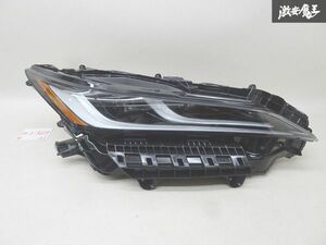 トヨタ 純正 MXUA80 AXUH80 AXUH85 80 ハリアー LED ヘッド ライト ランプ ユニット 右 右側 運転席側 KOITO 48-233 要補修 棚34-1