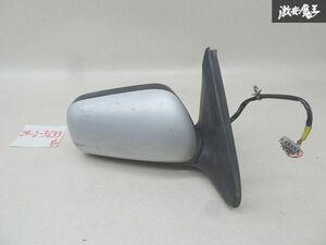  Nissan original WHP11 Primera door mirror side mirror electric storage 5 pin right right side driver`s seat side ICHIKOH 8247 silver group translation have goods shelves 13-2