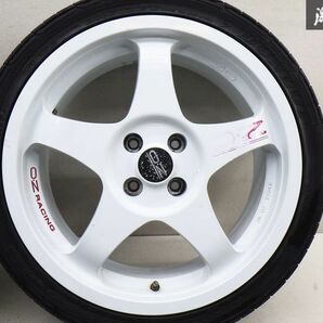 ●OZ レーシング クロノ 17インチ 6.5J +40 PCD 100 4H ダンロップ 205/40ZR17 ミラージュ コルト インテグラ BMW MINI ミニクーパー 棚V-6の画像3