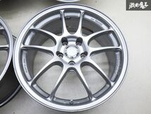 ●ENKEI エンケイ PF01 18インチ 8J +45 PCD 112 5H 66.6φ ハブリング付 ホイール 4本 ベンツ Eクラス アウディ VW ゴルフ6 等 棚V-4_画像5