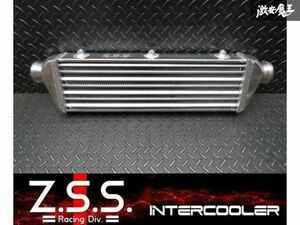 ☆Z.S.S. インタークーラー 前置 汎用 S13 S14 S15 シルビア R32 スカイライン C33 C35 ローレル A31 コア 450㎜×140㎜×50㎜ φ55 ZSS