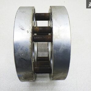 社外 メーカー不明 ワイドトレッドスペーサー ワイトレ 2枚 26mm 5穴 PCD114.3 ハブ径 約73ｍｍ M12×P1.25 テーパー座面 汎用 即納 棚4-2の画像5