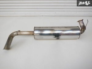  after market Manufacturers unknown Lancia Delta EVO2 evo 2 4WD 2.0L turbo muffler rear piece stainless steel immediate payment shelves E-1