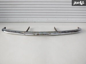 VW Genuine Karmann Ghia タイプ1 フロントBumper スチール メッキ ステーincluded 当時物 旧vehicle Volkswagen レストア 即納 棚H-2