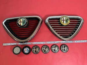 【長期保管品】アルファロメオ ALFA ROMEO フロントグリル カーパーツ 車パーツ エンブレム