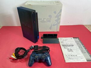 【動作確認済み】SONY PS2 PlayStation2 プレイステーション2 ソニー プレステ2 SCPH-37000L Ocean Blue【長期保管品】