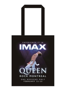 QUEEN ROCK MONTREAL IMAX 劇場限定販売 トートバッグ . クイーン