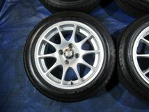 激安売切宣言！5555円～！ TOKYO SHARIN 15-6.5J 4H/100 ET38 +DUNLOP 185/55R15 中古4本！ フィット マーチ ｂB ヴィッツ T008016_画像5