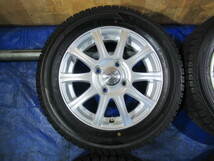 激安即決！ZELERNA 13-4B 4H/100 ET43 ＋冬タイヤ YOKOHAMA 155/65R13 ワゴンR ラパン アルト セルボ パレット T008077_画像3