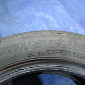 激安即決！エア漏れ点検済み！バリ溝9分山！BRIDGESTONE NEXTRY 145/65R15 72S 2022年製！中古2本セット！T008105の画像10