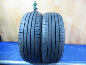 激安即決！エア漏れ点検済み！極上バリ溝9.5分山！DUNLOP LEMANS V 195/45R16 80W 2022年製！中古2本セット！T008112