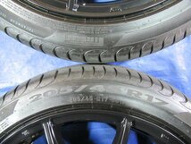 激安売切宣言！5555円～！ENKEI 17-7J 4H/100 ET45 + 205/45R17 中古4本 ポルテ アクア ヴィッツ スイフト マーチ ノート ｂB等！T008092_画像8