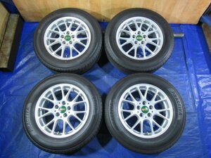 激安売切宣言！5555円～！ 超希少 BBS RE5000 鍛造 15-6J 5H/100 ET40 + 195/65R15 2023年 プリウス ウィッシュ アリオン プレミオ T008109