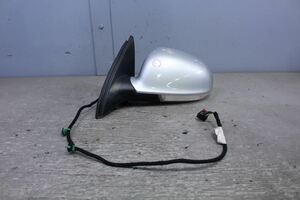 VW Golf Variant original left door mirror automatic 13P 13 pin winker silver group silver series P027856