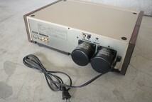 中古 AIWA アイワ ステレオカセットデッキ XK-S9000 オーディオ機器【通電確認済】現状品 ステレオ 音響機器 カセットテープ アナログ_画像8