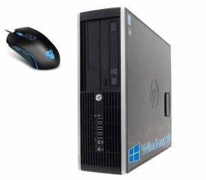 【サポート付き】Windows10 HP 6200 Pro Core i5-3770 メモリー:4GB HDD:160GB Office 2019搭載 & 【最新版】ゲーミングマウス X9 usb有線