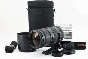 14200 ★送料無料★ Sigma 120-400mm DG OS Nikon ニコン 用 手振れ補正 フルサイズ対応望遠ズーム レンズ