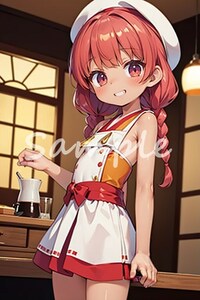 [1点限り A4 高画質 ポスター]アニメ アダルト ポルノ セクシー グラビア 美女 美少女 同人 女の子 コスプレ 下着 イラスト アートAG017