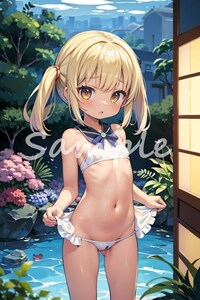 [1点限り A4 高画質 ポスター]アニメ アダルト ポルノ セクシー グラビア 美女 美少女 同人 女の子 コスプレ 下着 イラスト アートAG019