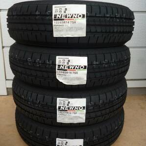 業者専用★送料込\17,300円～★ブリヂストンNEWNO★155/65R14★4本★タントNBOXワゴンRラパンミラムーヴNワンスペーシアの画像1