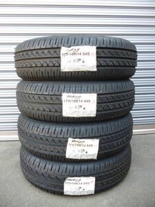 Ho☆全国送料込み☆ヨコハマブルーアースAE01F☆175/70R14☆4本☆アクアヴィッツシエンタポルテカローラフィールダーフィット新品夏タイヤ