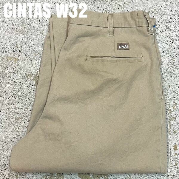 ＊7328 CINTAS シンタス　チノパン　スラックス　ワークパンツ　w32