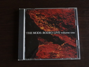 THE MODS　RODEO LIVE　volume one