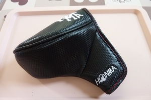 ★ホンマ(HONMA) TOUR WORLD★パターカバー(PC1658) BK★未使用★