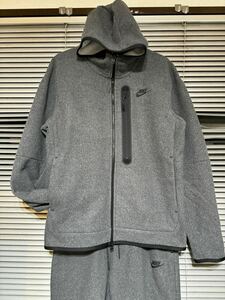 定価34650円★新品★防寒★厚手★NIKE★ナイキ★上下セットアップ★パーカー★テックフリース★スウェットパンツ★ジョガーパンツ★Lサイズ