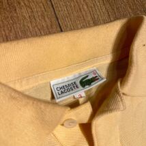 CHEMISE LACOSTE 長袖ポロシャツ SIZE 3 _画像5