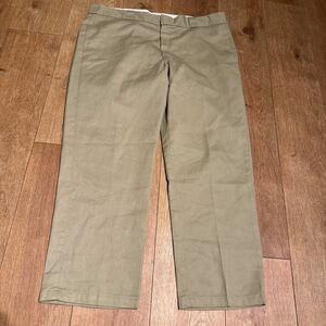 Dickies ベージュ チノパン W40×L29 ディッキーズ 