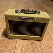 Fender Mini Twin Amp フェンダー ポータブル ギターアンプ Tweed _画像1