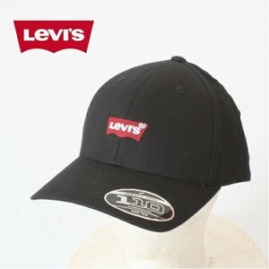 新品 Levi's/リーバイス キャップ ロゴ ブラック×レッド×ホワイト フレックスフィット アメージング 通販 服 黒 赤 LEVIS ブルズ CAP