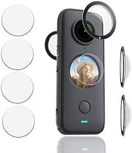 LASTE for Insta360 ONE X2 フィルム Insta360 ONE X2 カメラ レンズ保護フィルム の液晶保