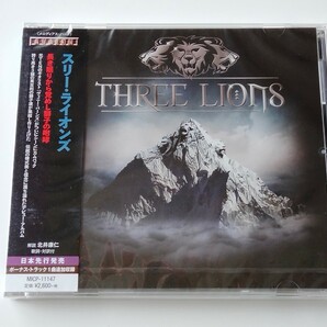 【未開封美品/見本盤/Vinnie Burns/TEN/DARE】スリー・ライオンズ THREE LIONS CD MICP11147 14年盤,ボートラ追加,ブリティッシュ・ハードの画像1