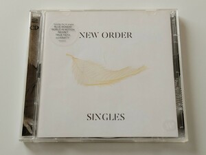 【EU Ori】NEW ORDER / SINGLES 2CD LONDON RECORDS 25646-2690-2 05年盤,ニュー・オーダー,Joy Division,Blue Monday,World In Motion,