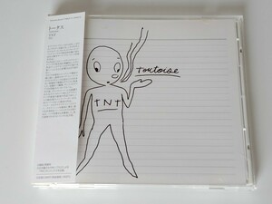 トータス TORTOISE / TNT 日本盤帯付CD THRILL-JP13/HEADZ22 04年発売盤,98年3rd,シカゴポストロック金字塔名盤,竹村ノブカズREMIX追加収録