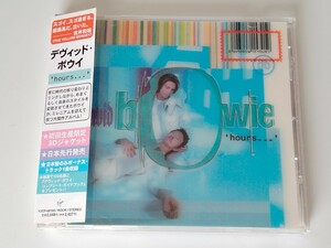 【初回限定3Dジャケ】David Bowie / 'hours...' 帯付CD VJCP68160 99年作品,デヴィッド・ボウイ,ボートラ追加,吉井和哉ライナー,応募券付