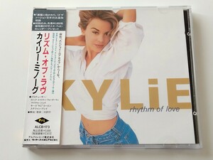 【初回盤良好品】カイリー・ミノーグ Kylie Minogue / Rhythm Of Love 帯付CD PWL ALCB173 90年3rd,悪魔に抱かれて12'verボートラ追加,