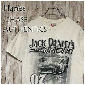 ★Hanes CHASE AUTHENTICS Tシャツ NASCAR レーシング